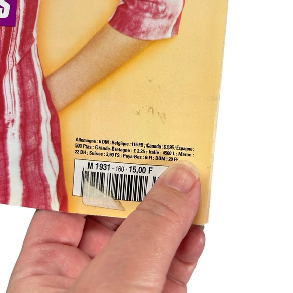 Vintage JJ Jeune & Jolie French Magazine October 2000 Y2K Laetitia Casta Cover - Picture 6 of 8